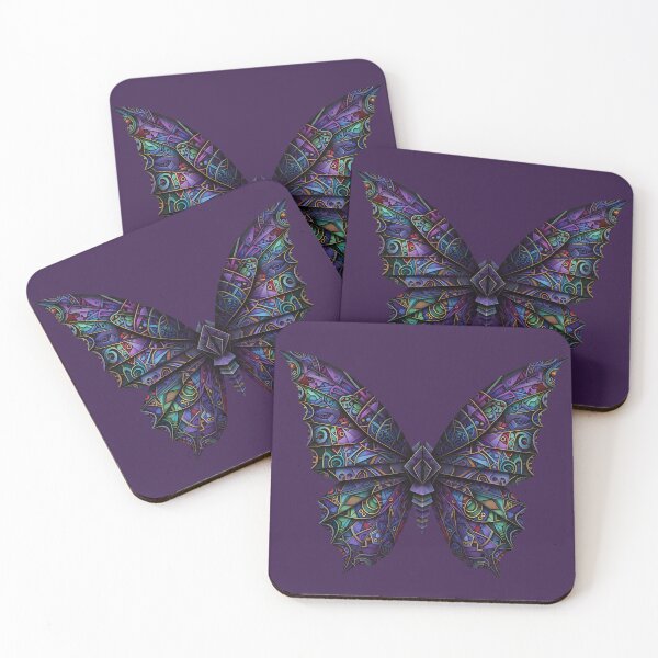Item preview, origami butterfly with dark colors designed and sold by Nikoleta Vukovic.