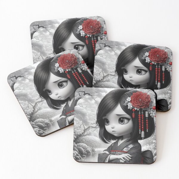 Item preview, Little Geisha designed and sold by GalleryBrisArt.