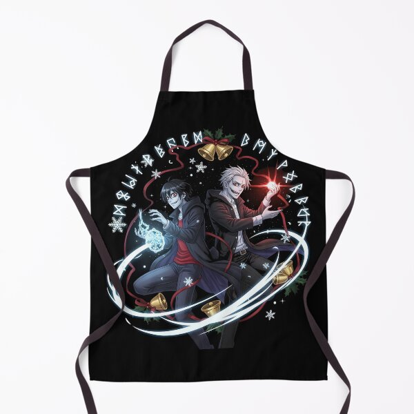 Item preview, zombie christmas Undead Unluck Holiday Anime Style Fantasy Art designed and sold by Uglyandcute.