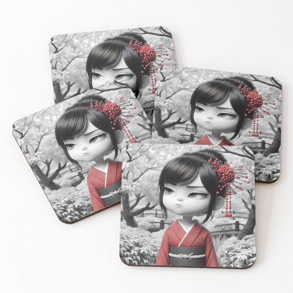 Item preview, Little Geisha designed and sold by GalleryBrisArt.
