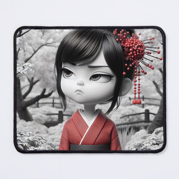 Item preview, Little Geisha designed and sold by GalleryBrisArt.