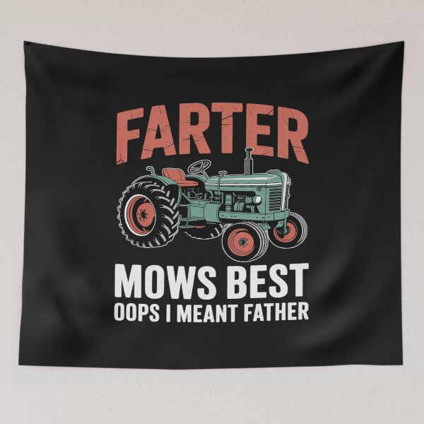 Item preview, Farter Mows Best Dad Mows Best designed and sold by AvagondaMind.