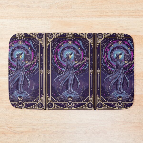 Item preview, Cosmic Astrologer Sorceress Tarot Card Art designed and sold by MartinxMarie.