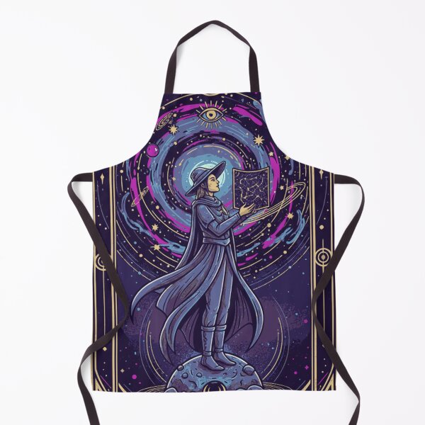 Item preview, Cosmic Astrologer Sorceress Tarot Card Art designed and sold by MartinxMarie.