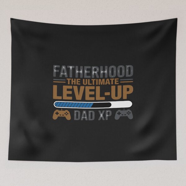 Item preview, Fatherhood The Ultimate Level-Up — Now Featuring Sleep Deprivation and Bonus Diaper Boss Fights designed and sold by AvagondaMind.