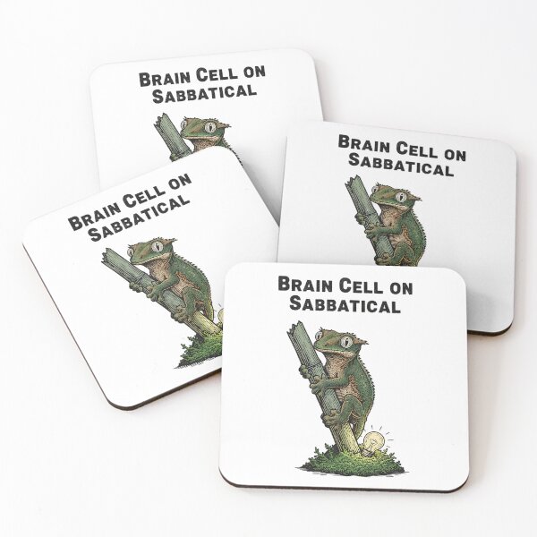 Item preview, Crested Gecko: Brain Cell on Sabbatical (Probably Stuck in the Moss) designed and sold by HelixPedia.