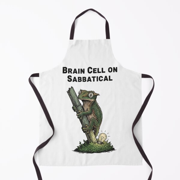 Item preview, Crested Gecko: Brain Cell on Sabbatical (Probably Stuck in the Moss) designed and sold by HelixPedia.