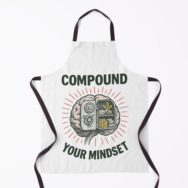Item preview, Compound Your Mindset Financial Vault Brain Growth designed and sold by Compound Money.