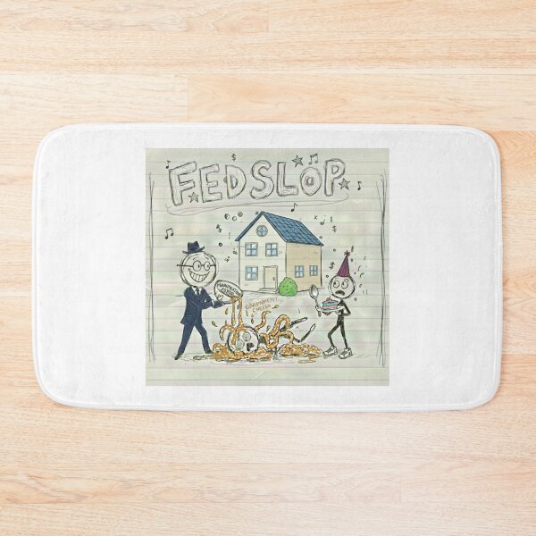 Item preview, Fedslop Satire: Government Cheese & Manipulation Doodle #2 - Psyop - White edition designed and sold by Miss Cutie Designs.