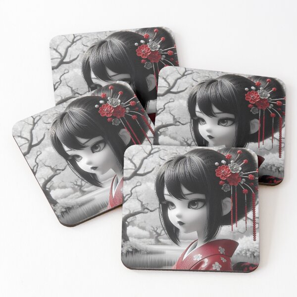 Item preview, Little Geisha designed and sold by GalleryBrisArt.