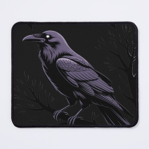 Item preview, F-Caw-F Funny Raven Gothic Crow black Bird Humor designed and sold by AvagondaMind.