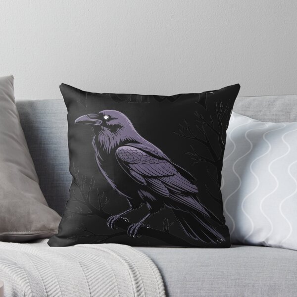 Item preview, F-Caw-F Funny Raven Gothic Crow black Bird Humor designed and sold by AvagondaMind.