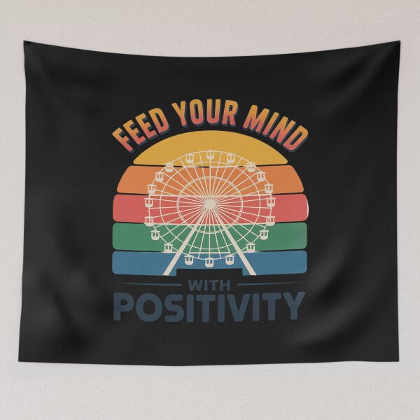 Item preview, Feed Your Mind With Positivity designed and sold by AvagondaMind.