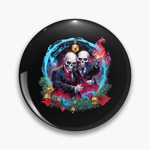Item preview, zombie christmas Undead Unluck Holiday Anime Style Fantasy Art designed and sold by Uglyandcute.