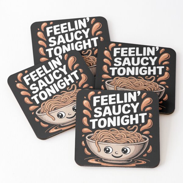 Item preview, Feelin' saucy tonight Pun cute Pasta Foodies designed and sold by AvagondaMind.