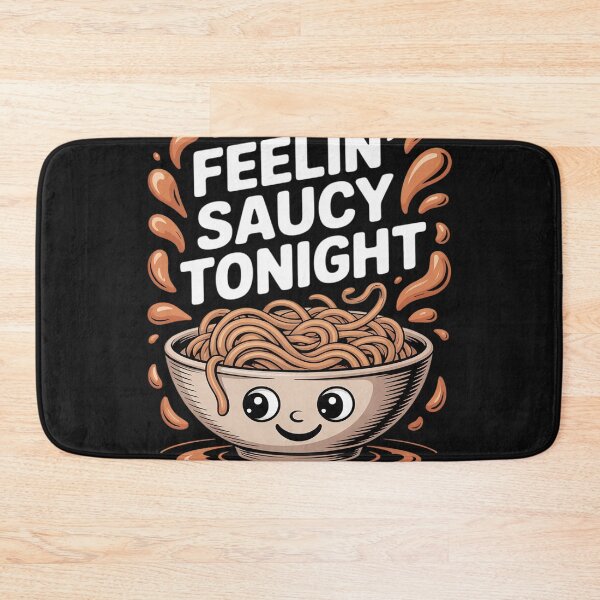 Item preview, Feelin' saucy tonight Pun cute Pasta Foodies designed and sold by AvagondaMind.