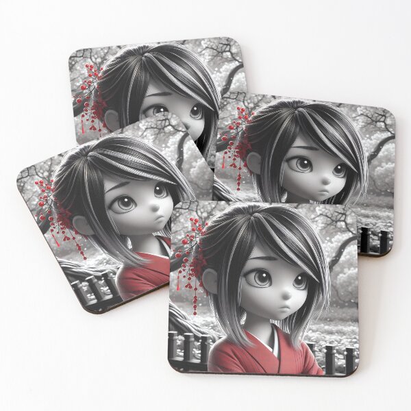 Item preview, Little Geisha designed and sold by GalleryBrisArt.