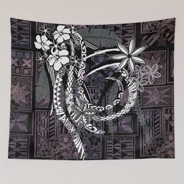 Item preview, Polynesian - Hawaiian - Samoan Tribal Tapa Artboard designed and sold by sunnthreads.