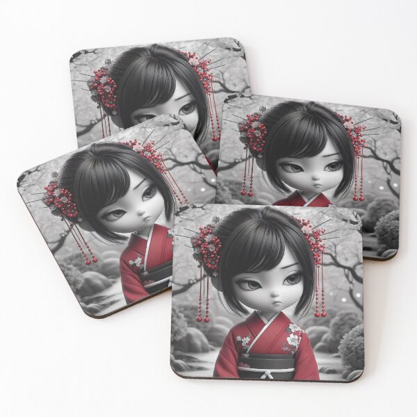 Item preview, Little Geisha designed and sold by GalleryBrisArt.