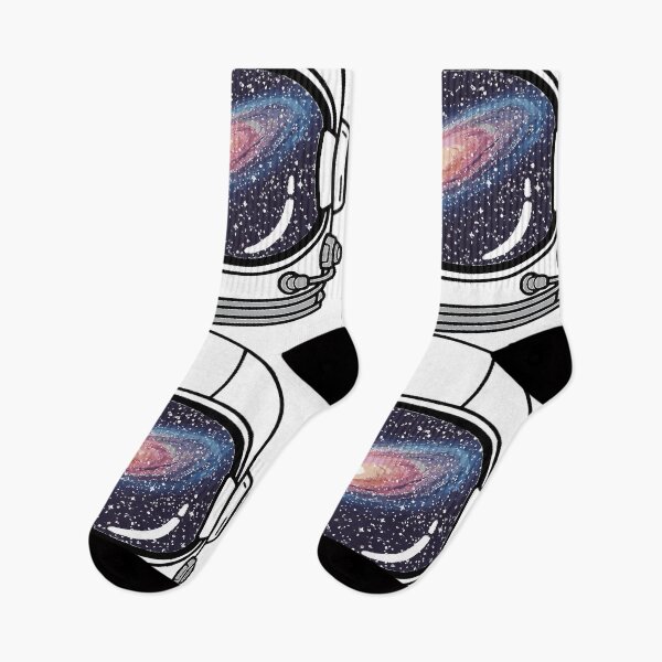 Item preview, Cosmic Reflection Astronaut Helmet Galaxy Digital Art designed and sold by MartinxMarie.