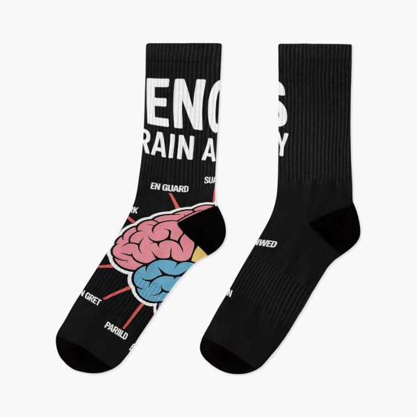 Item preview, Fencer Brain Anatomy Funny Fencer designed and sold by AvagondaMind.