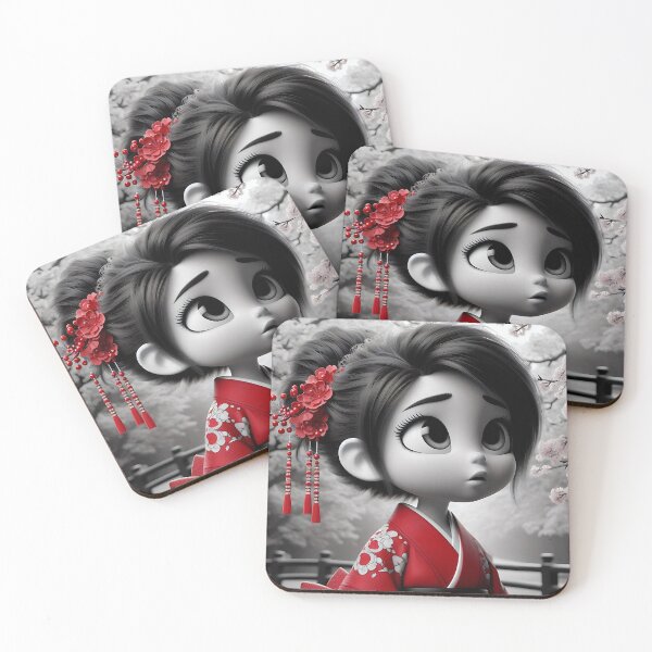 Item preview, Little Geisha designed and sold by GalleryBrisArt.