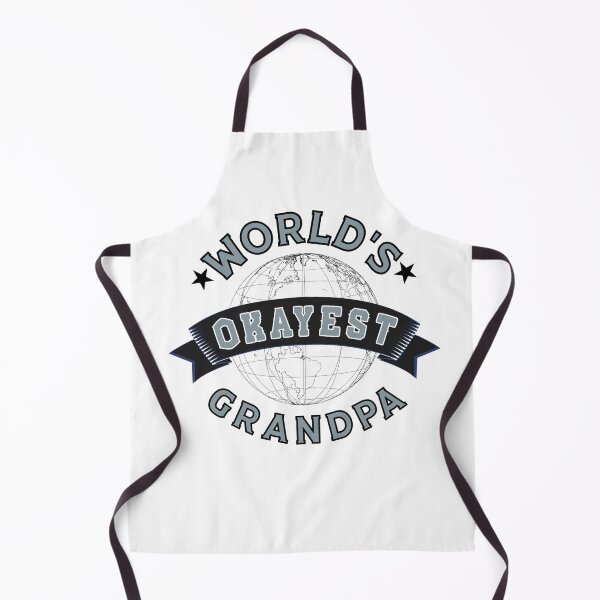 Item preview, WORLD'S OKAYEST GRANDPA - In Blueish-Grey designed and sold by Holy Coast Threads (Formerly ChristianFlower).