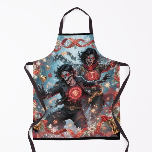 Item preview, zombie christmas Undead Unluck Holiday Anime Style Fantasy Art designed and sold by Uglyandcute.