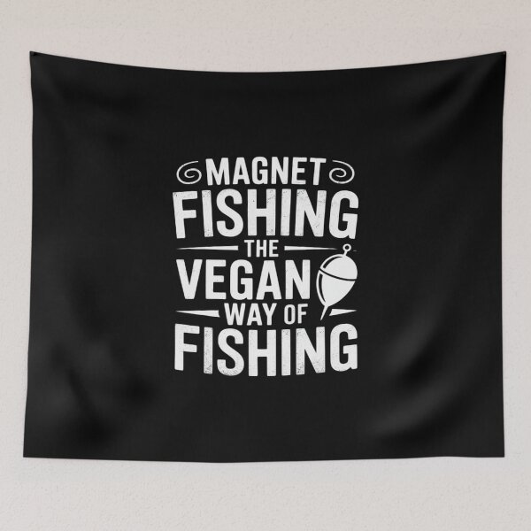 Item preview, Magnet Fishing - The Vegan Way of Fishing designed and sold by Libbysharts.