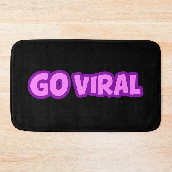 Item preview, Go Viral, Pink and Purple Outline Social Media Memes designed and sold by Memes N Lore .