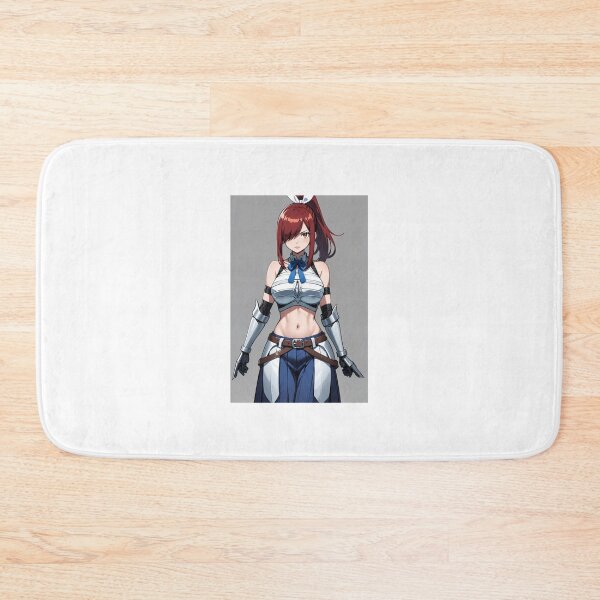 Item preview, Erza Scarlet Fairy Tail Armored Waifu Art designed and sold by iloveanimechibi.