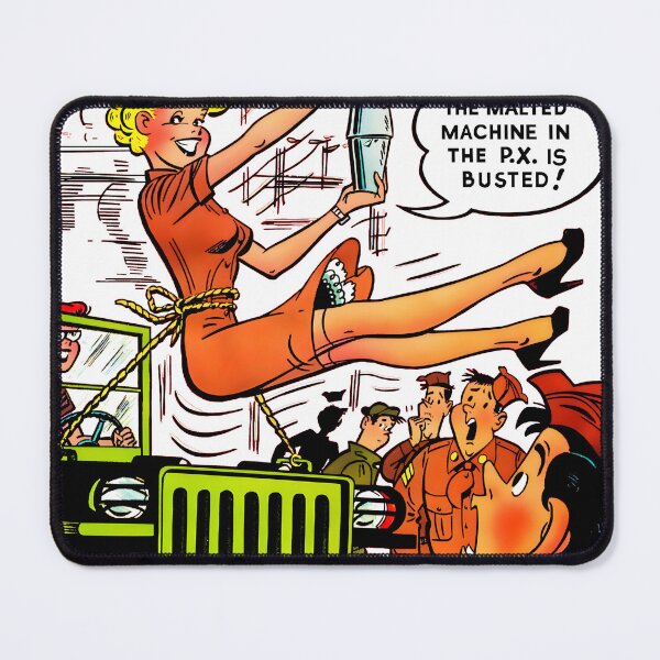 Item preview, G.I. Jane Comic Book Cover 1954 designed and sold by ArchimedesPrime.