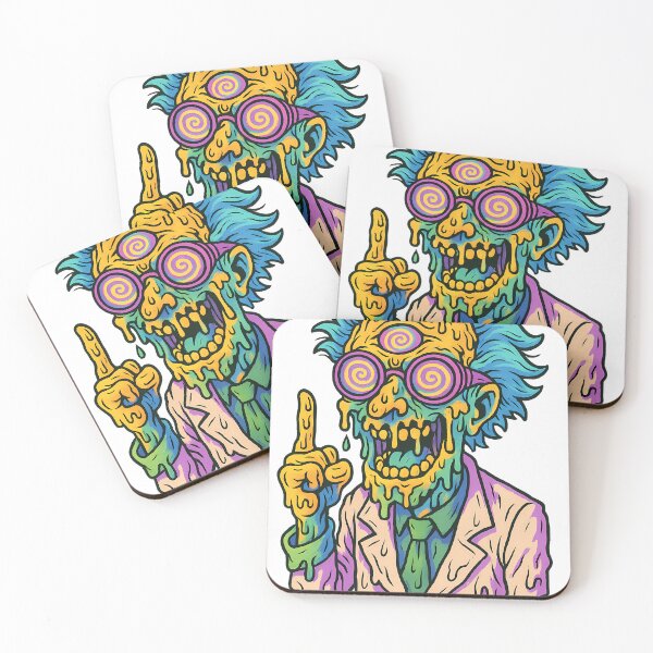 Item preview, Trippy Melting Mad Scientist Art designed and sold by Th4d1us.