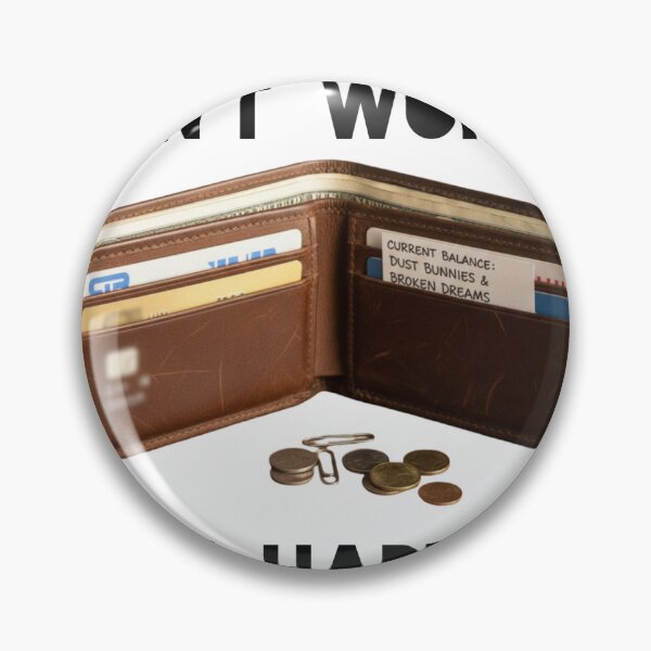 Item preview, Don’t Worry Be Happy – Empty Wallet Funny Design designed and sold by Ranrajshop.