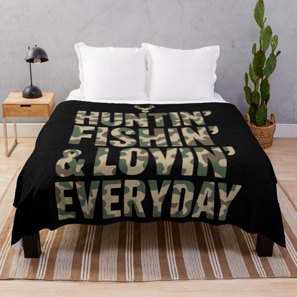 Item preview, Hunting Fishing Loving Every Day Camo designed and sold by CruelShadesSt.
