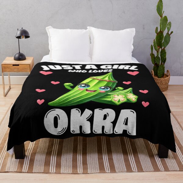 Item preview, Just A Girl Who Loves Okra Okra Lover designed and sold by TashiaJerrie.