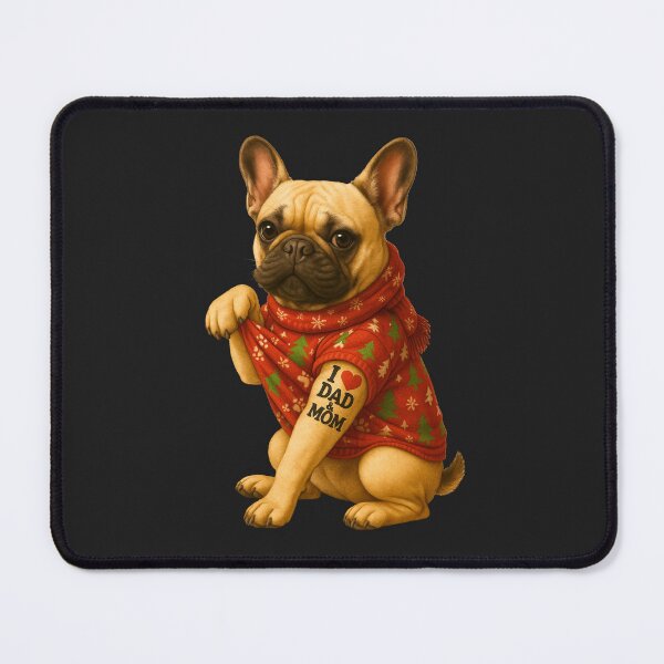 Item preview, Christmas French bulldog Gifts & Holiday Art designed and sold by JerdbordinShop.