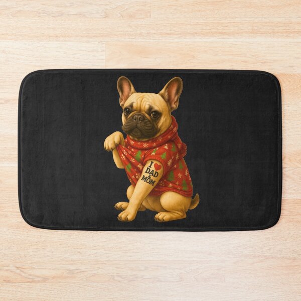 Item preview, Christmas French bulldog Gifts & Holiday Art designed and sold by JerdbordinShop.