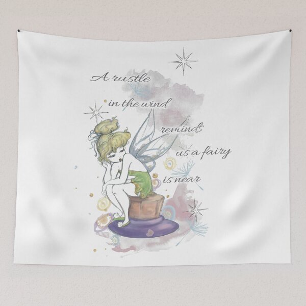Item preview,  Tinker Bell Fairy Is Near Drawing  designed and sold by DemetMath.