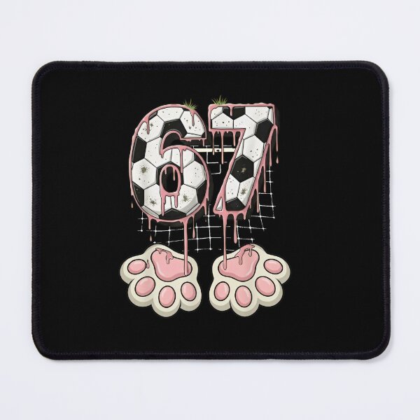 Item preview, Melting Soccer 67 Shirt with Cat Paw Feet designed and sold by LashondaGreen89.