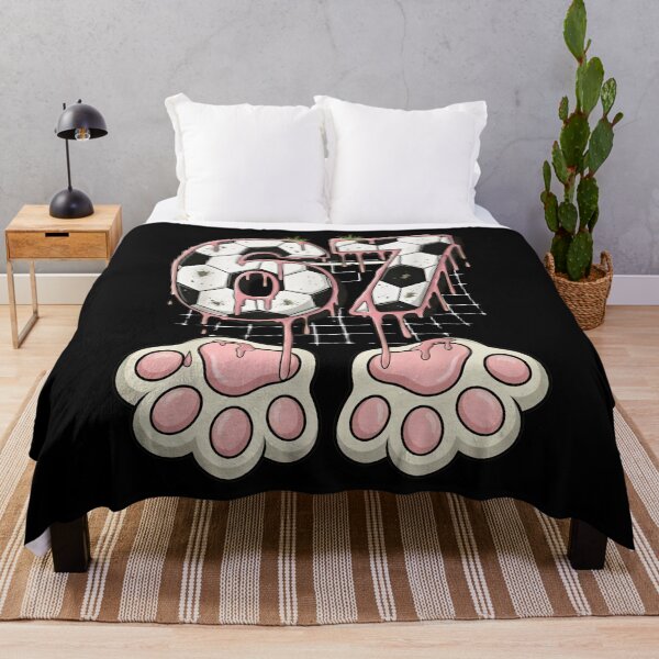 Item preview, Melting Soccer 67 Shirt with Cat Paw Feet designed and sold by LashondaGreen89.