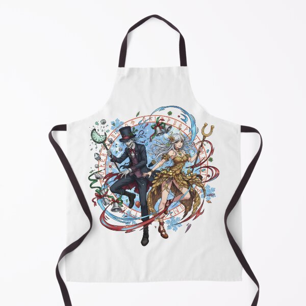 Item preview, zombie christmas Undead Unluck Holiday Anime Style Fantasy Art designed and sold by Uglyandcute.