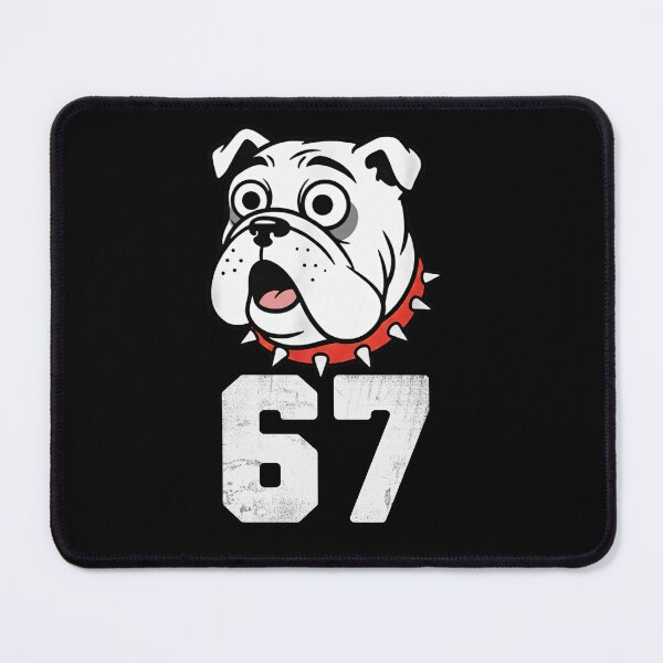 Item preview, Bulldog Mascot 67 Graphic T-Shirt designed and sold by LashondaGreen89.