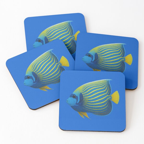 Item preview, Regal Emperor Angelfish – Ocean Royalty designed and sold by TheJoyfulPen.