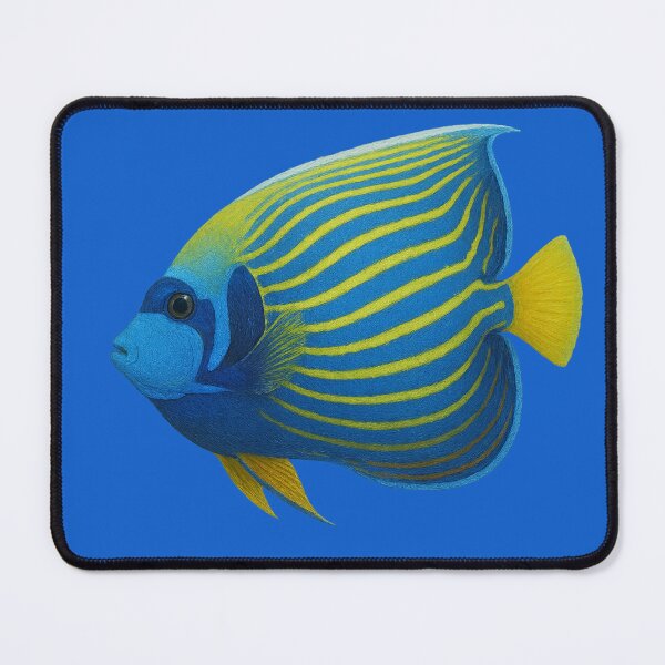 Item preview, Regal Emperor Angelfish – Ocean Royalty designed and sold by TheJoyfulPen.