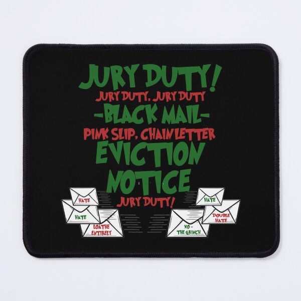 Item preview, Funny Grinch Christmas Mail designed and sold by Anaya Jovani.