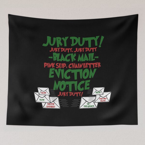 Item preview,  Funny Grinch Christmas Mail  designed and sold by Anaya Jovani.