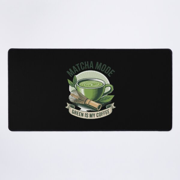 Item preview, Matcha Mode Green is My Coffee Tea Love designed and sold by HORIZBoutique.