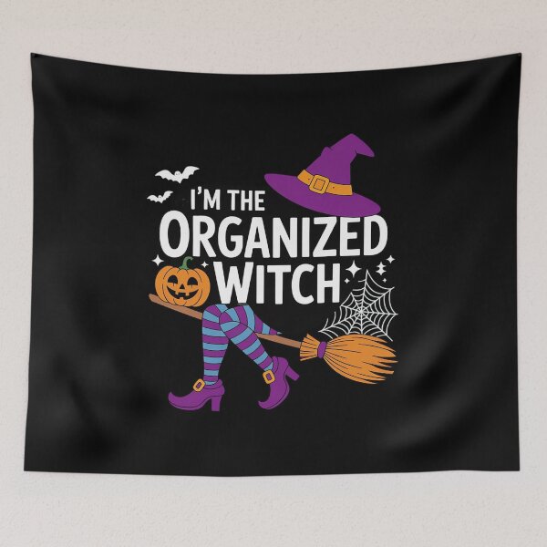 Item preview, Matching Family Costume I'm The Organized Witch Halloween designed and sold by HORIZBoutique.