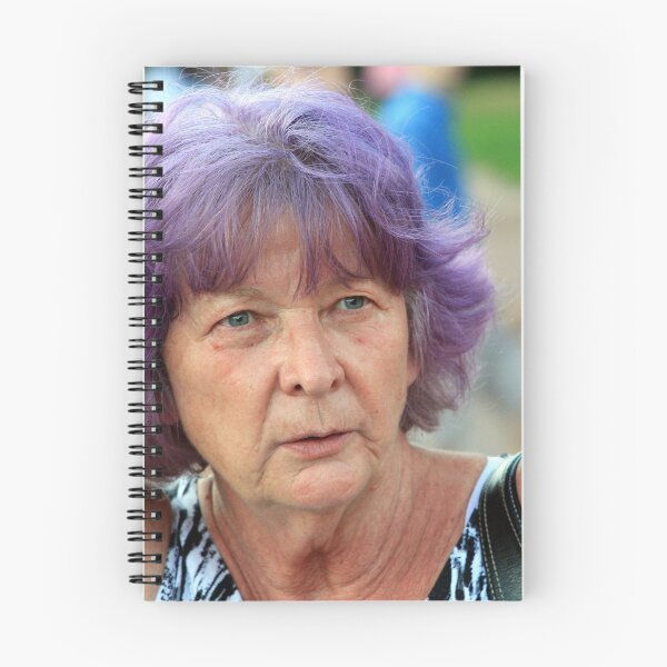 Item preview, Woman With Purple Hair designed and sold by Cora Wandel.
